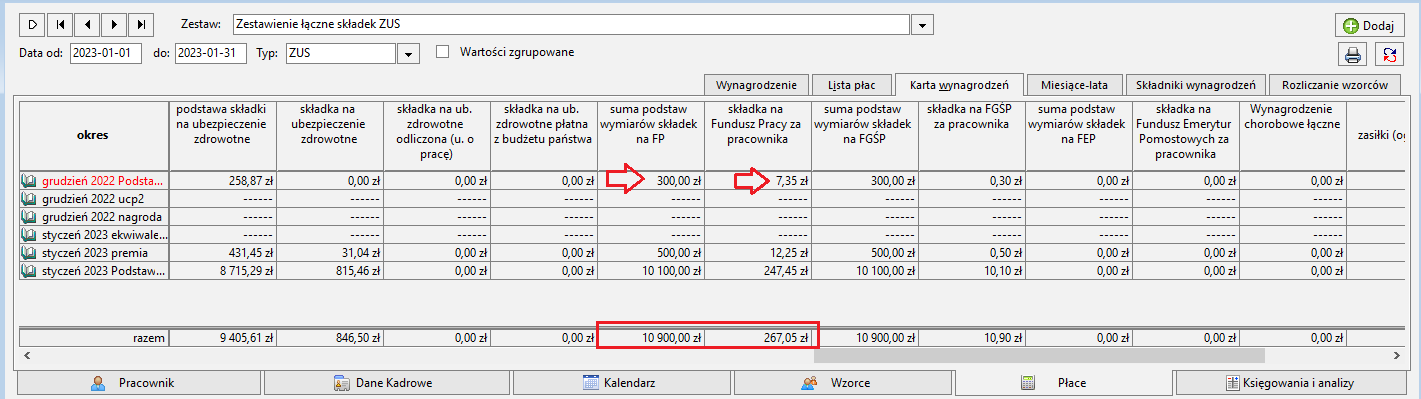 Kip 20222b Nieprawidłowe Wyliczenie Składki Na Fp Fundusz Pracy W Miesiącu W Którym Jest 8148