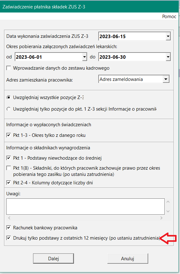 Kip Jak Wygenerować Zus Z3 Dla Pracownika Który Zakończył Zatrudnienie I Nie Chorował W 1130