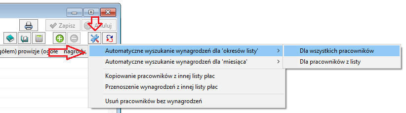 Kip Jak Dodać Pracownika Do Istniejącej Listy Płac W Oknie List Płac Symfonia Centrum Pomocy 4607