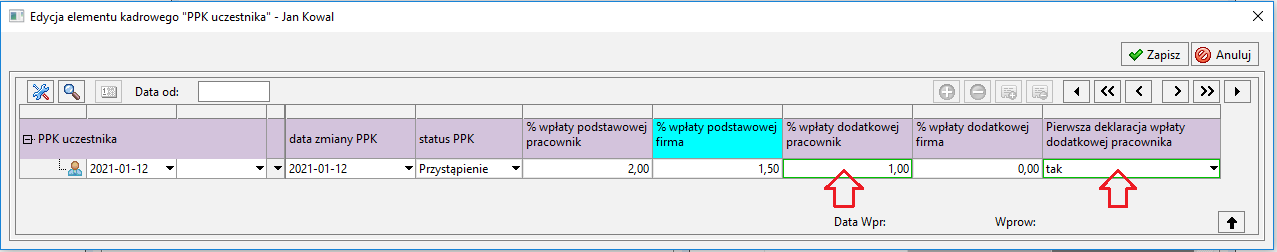 Kip Jak Wprowadzić Dodatkową Wpłatę Ppk Finansowaną Przez Pracownika Symfonia Centrum Pomocy 2135